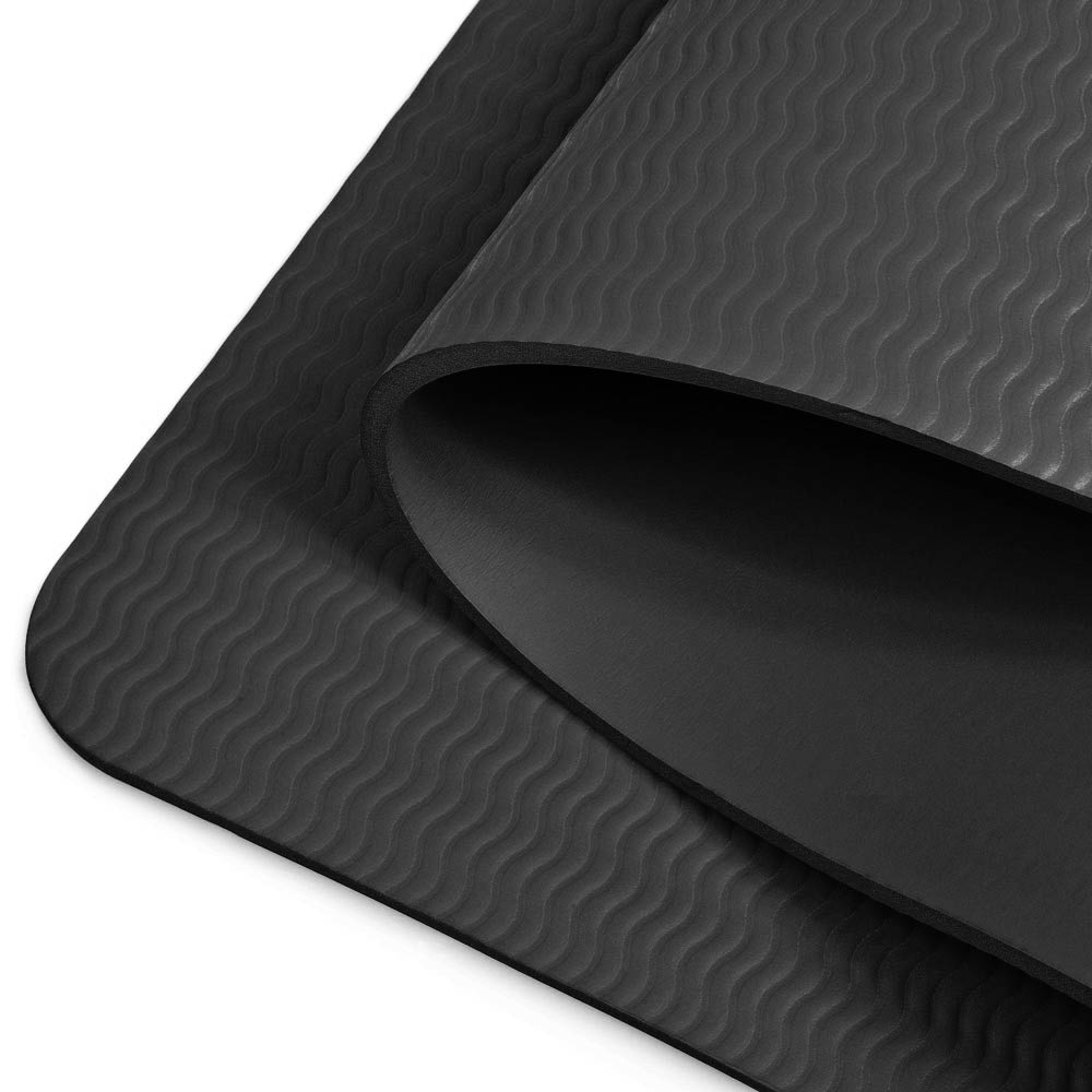 Гимнастический коврик 185x61,5x1см SkyFit Pro Original SF-GMb-PRO черный