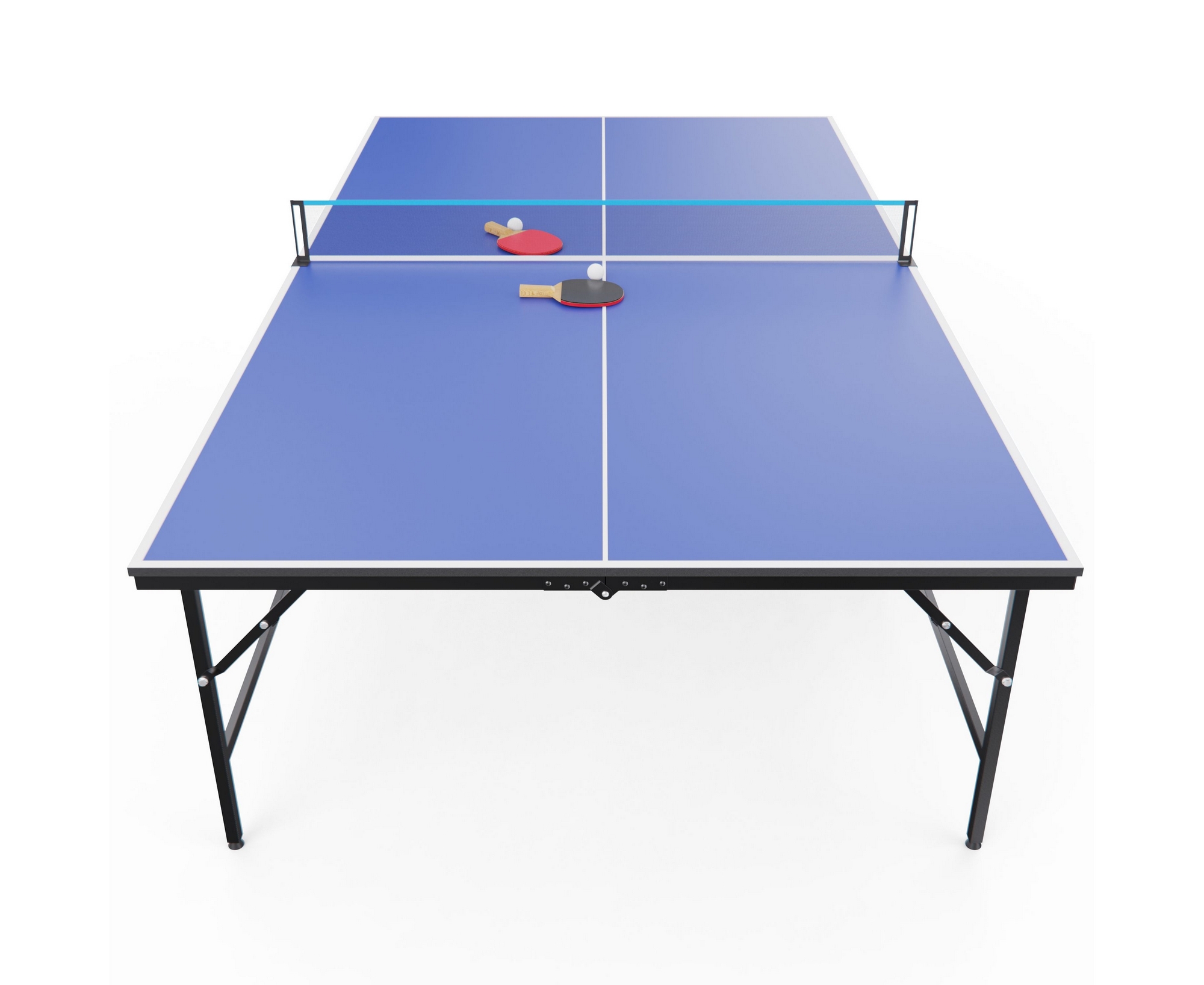 Теннисный стол ITTF 274 x 152, с сеткой и ракетками DFC RQ24002