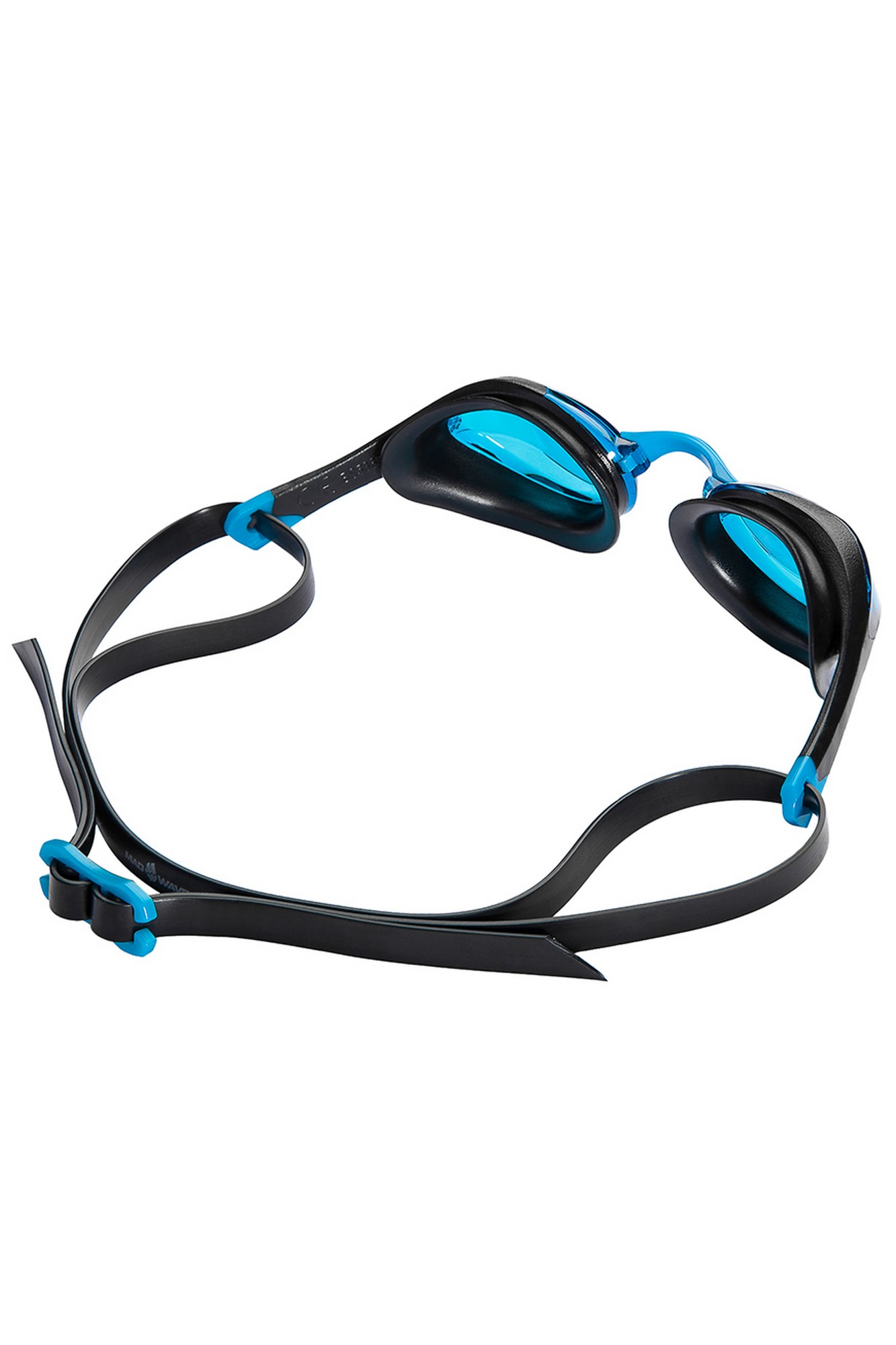 Очки для плавания Mad Wave Alien M0427 27 0 08W голубой