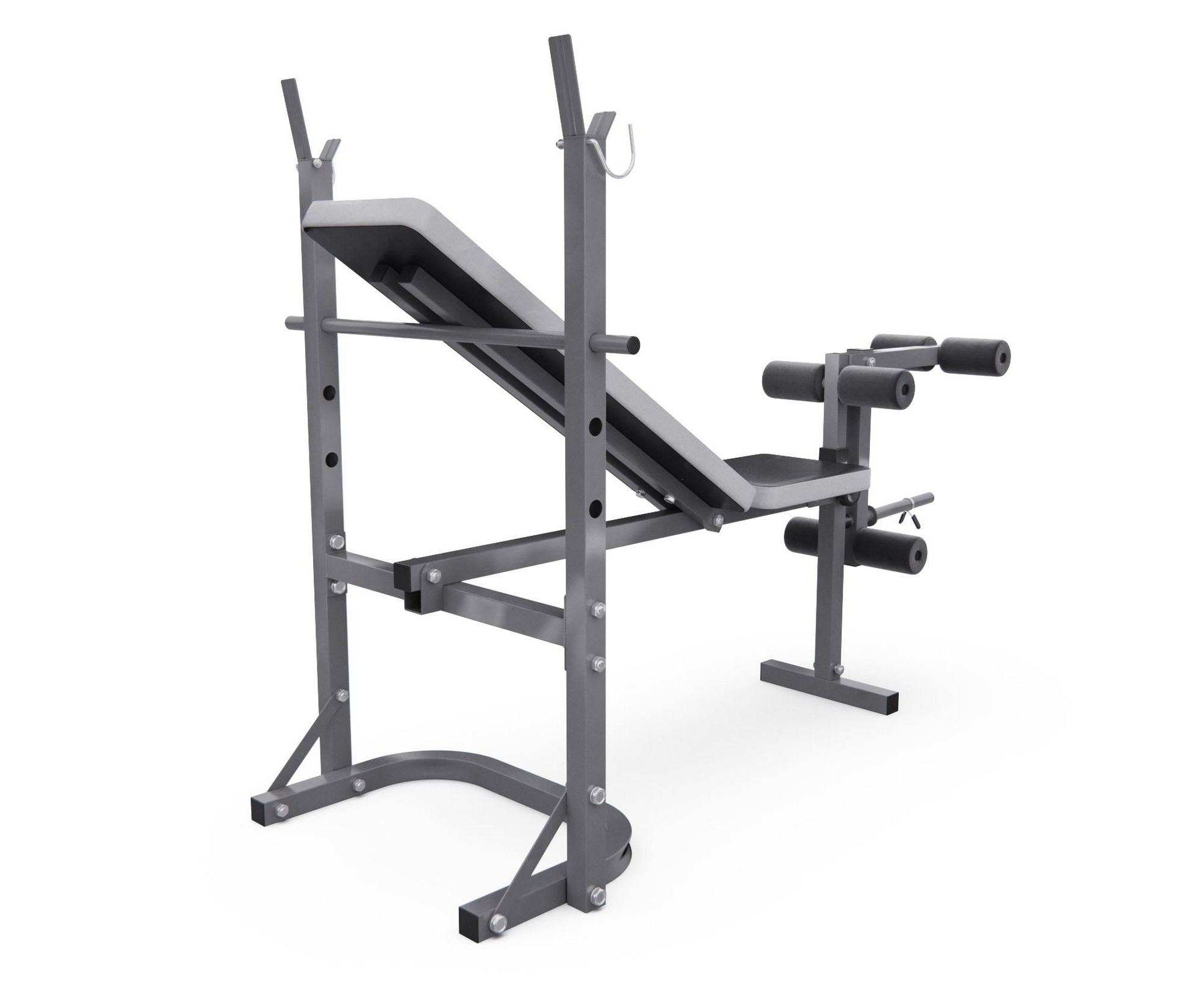 Скамья со стойками под штангу DFC D701 | Premium Fitness