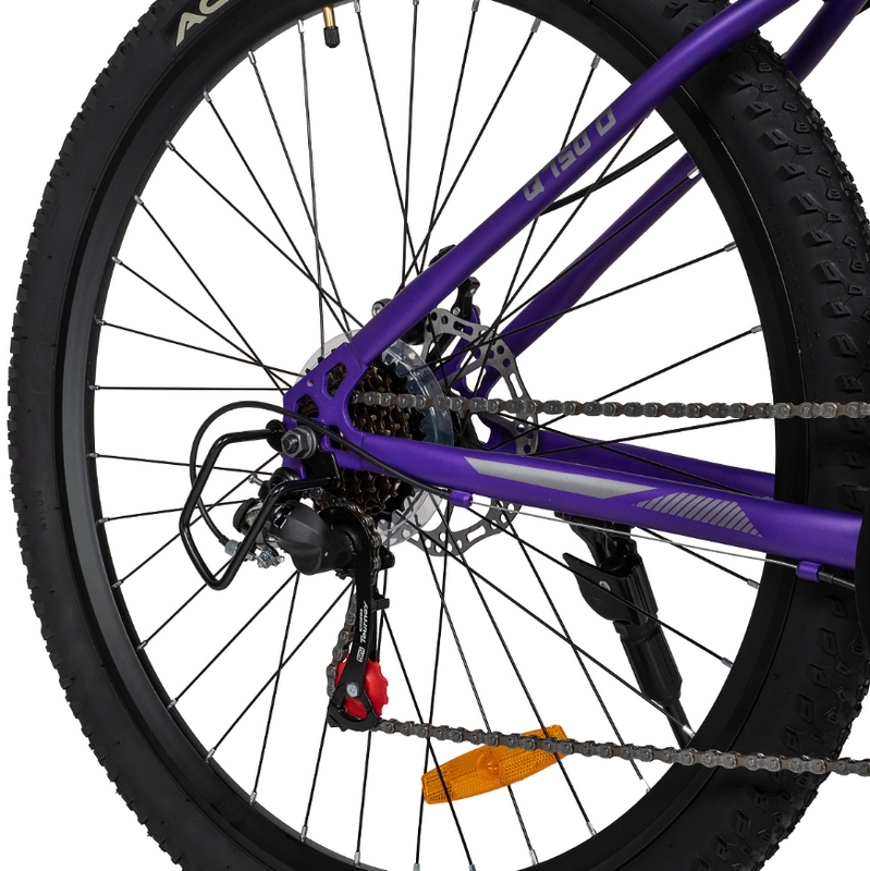 Велосипед 27,5" Acid Q 750 D 2026 056298 Purple Flat\Gray