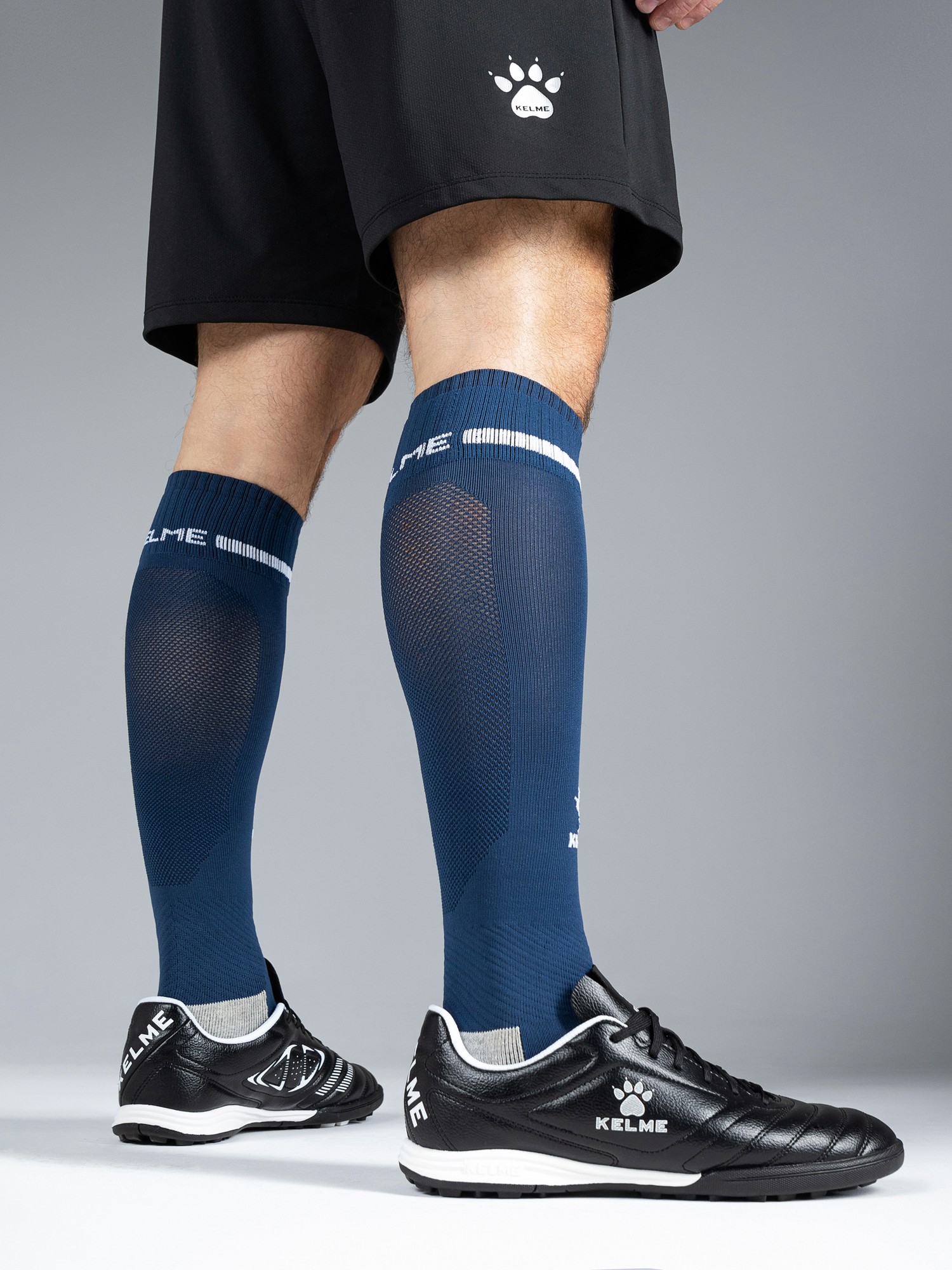 Гетры Kelme Adult Long Football Socks 8101WZ5001-424 Dark Blue