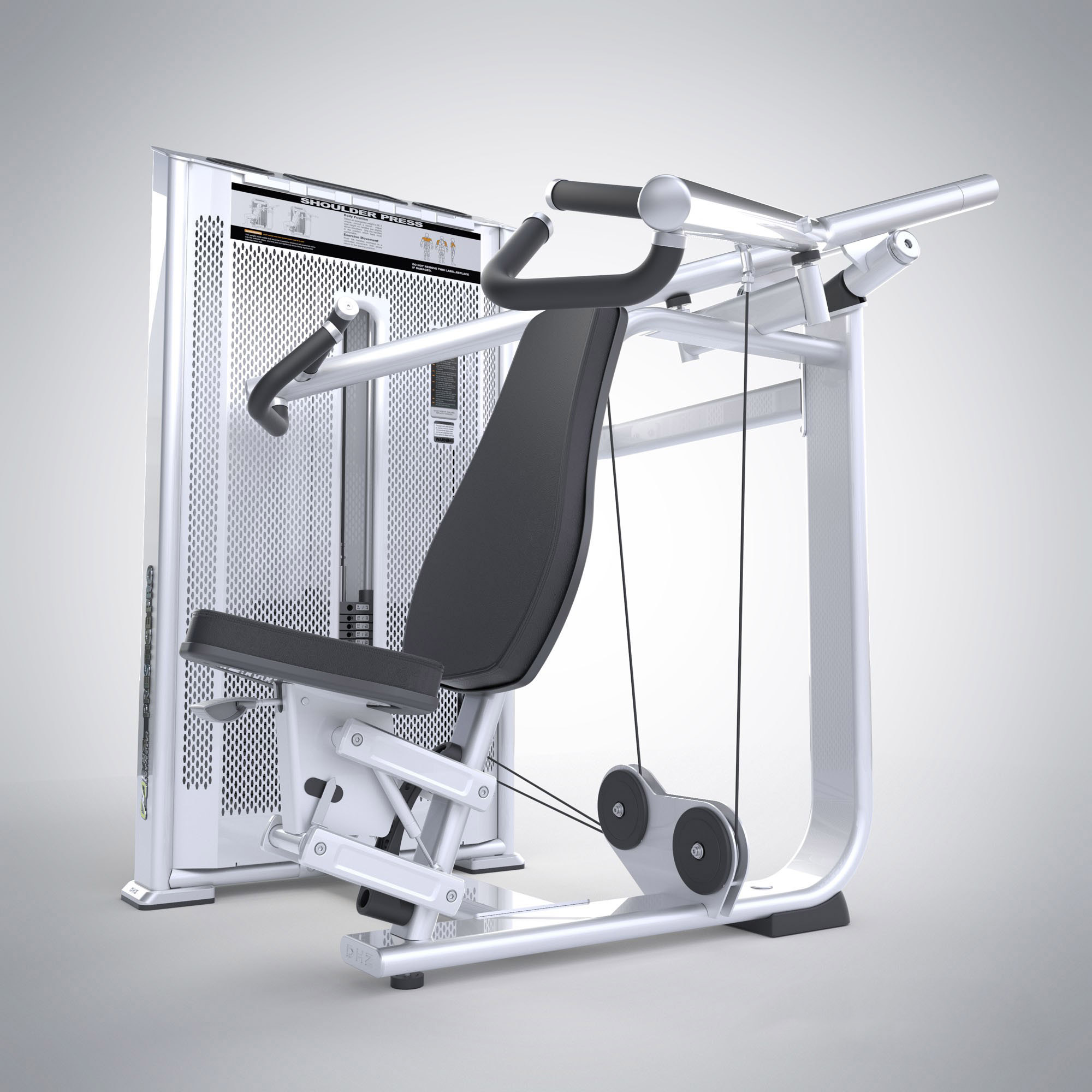 Жим от Плеч Shoulder Press DHZ E7006A | Premium Fitness