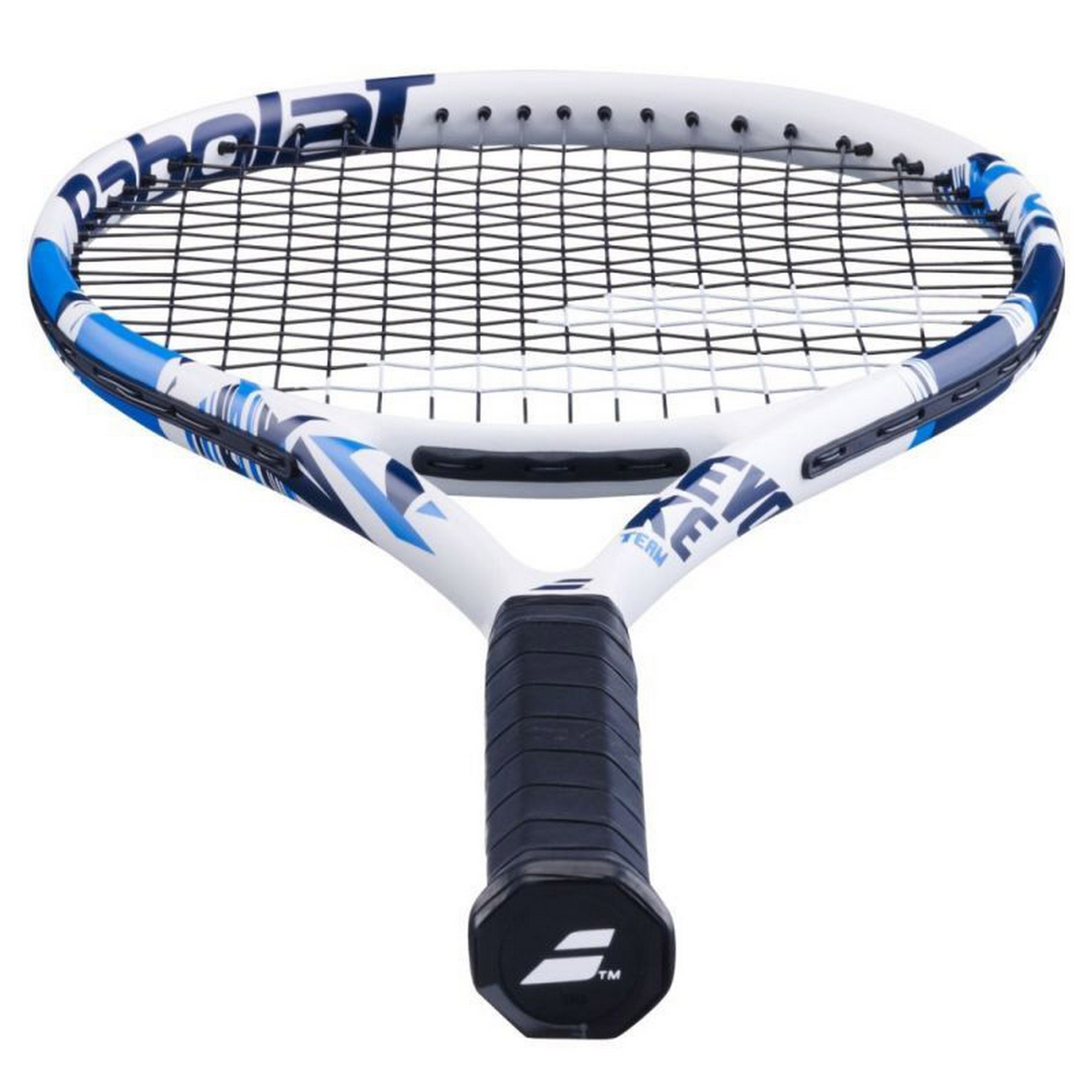 Ракетка для большого тенниса Babolat Evoke Team Gr3 121245 бело-синий