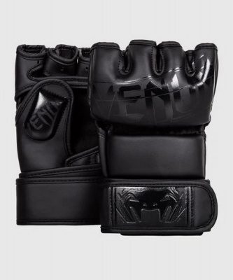 Перчатки MMA Venum Undisputed 2.0 02734-114-черный матовый