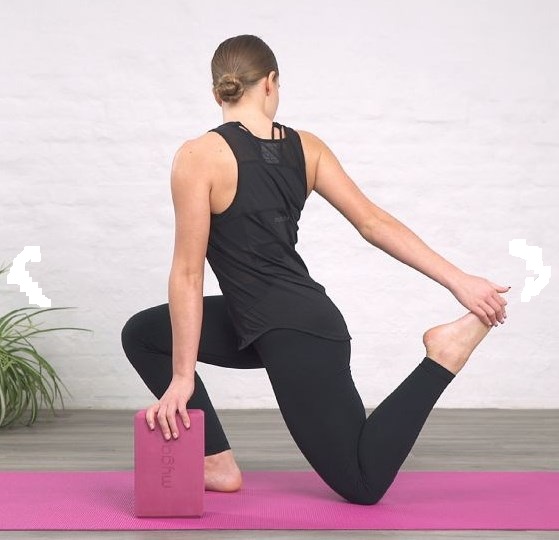 Блок для йоги Myga Foam Yoga Block RY1131