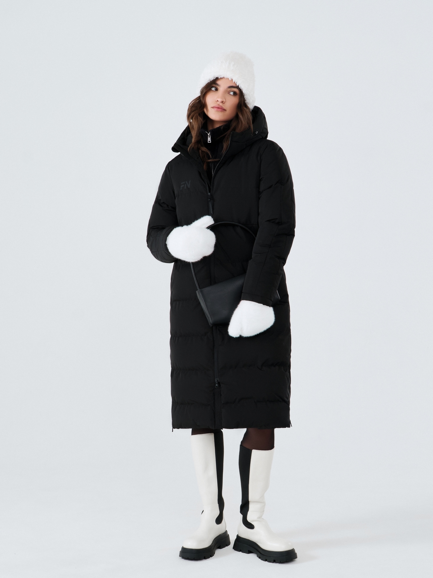 Пуховик FN Snowfall Long (Women) WFN4201001-000 Black
