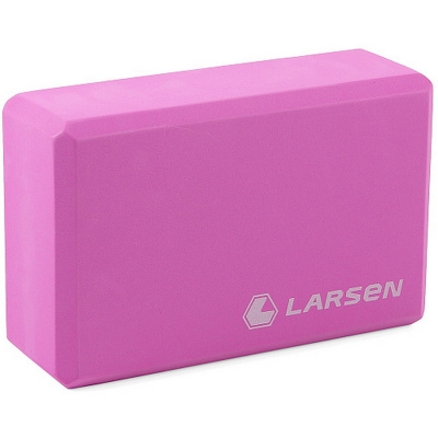 Блоки для йоги 22х15,2х7,6см (2 шт), EVA Larsen YB-01 фиолетовый