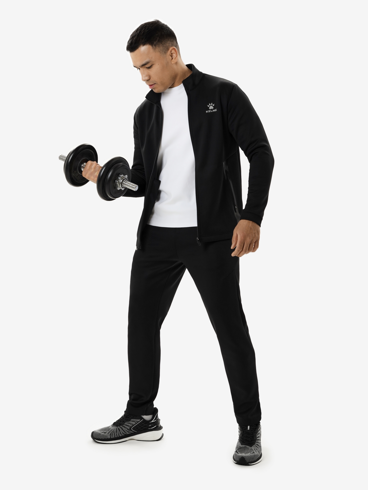 Спортивный костюм Kelme Knit Jacket Suit 8161TZ1001-000 Black