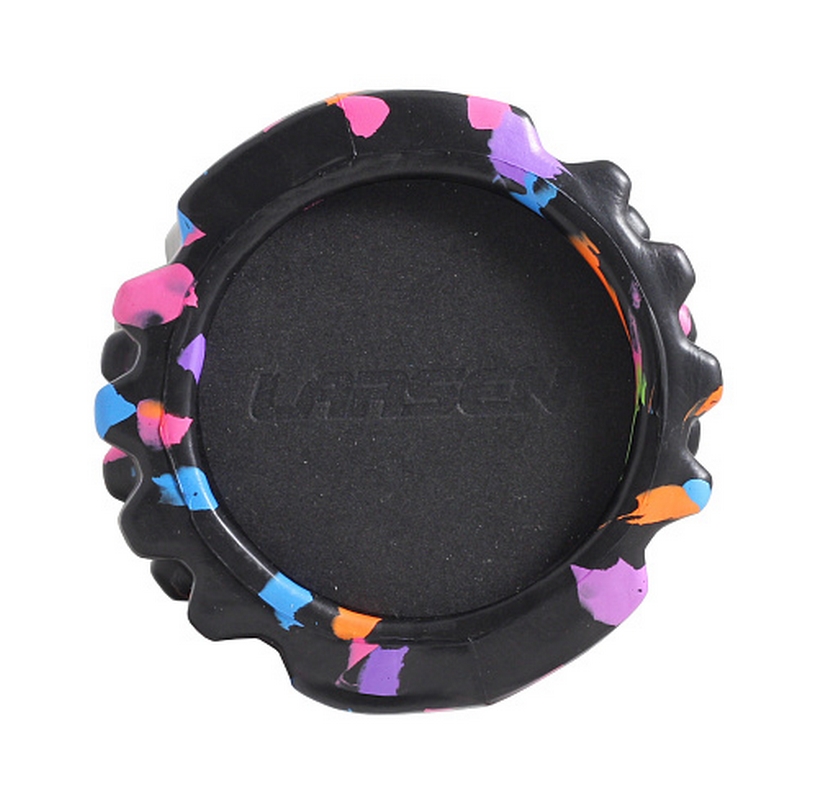 Цилиндр рельефный для фитнеса 13х33см Larsen EG02 multicolor Style1