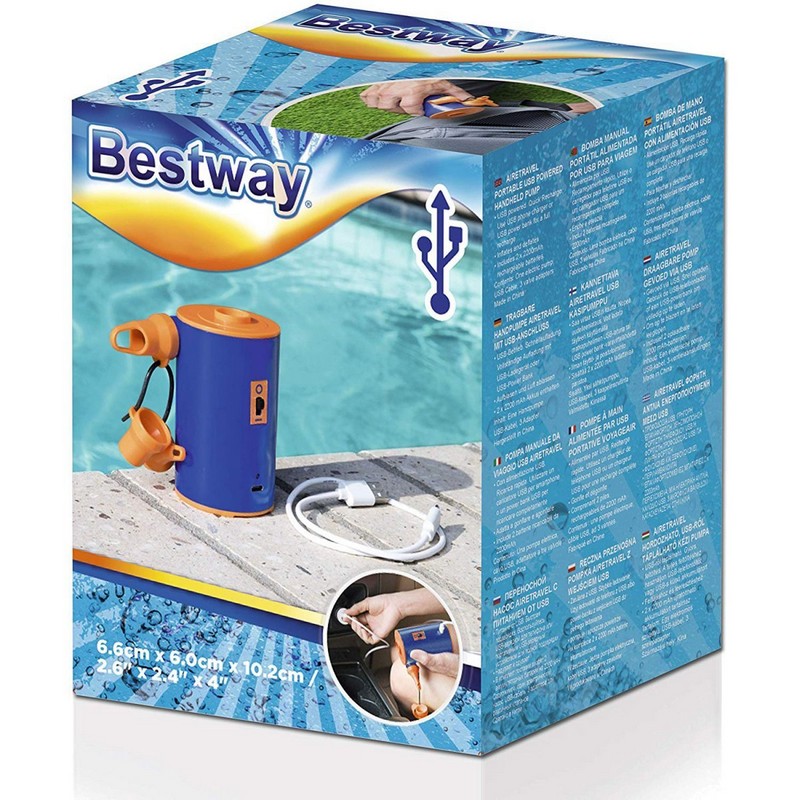 Насос электрический портативный на аккумуляторах Bestway 62101