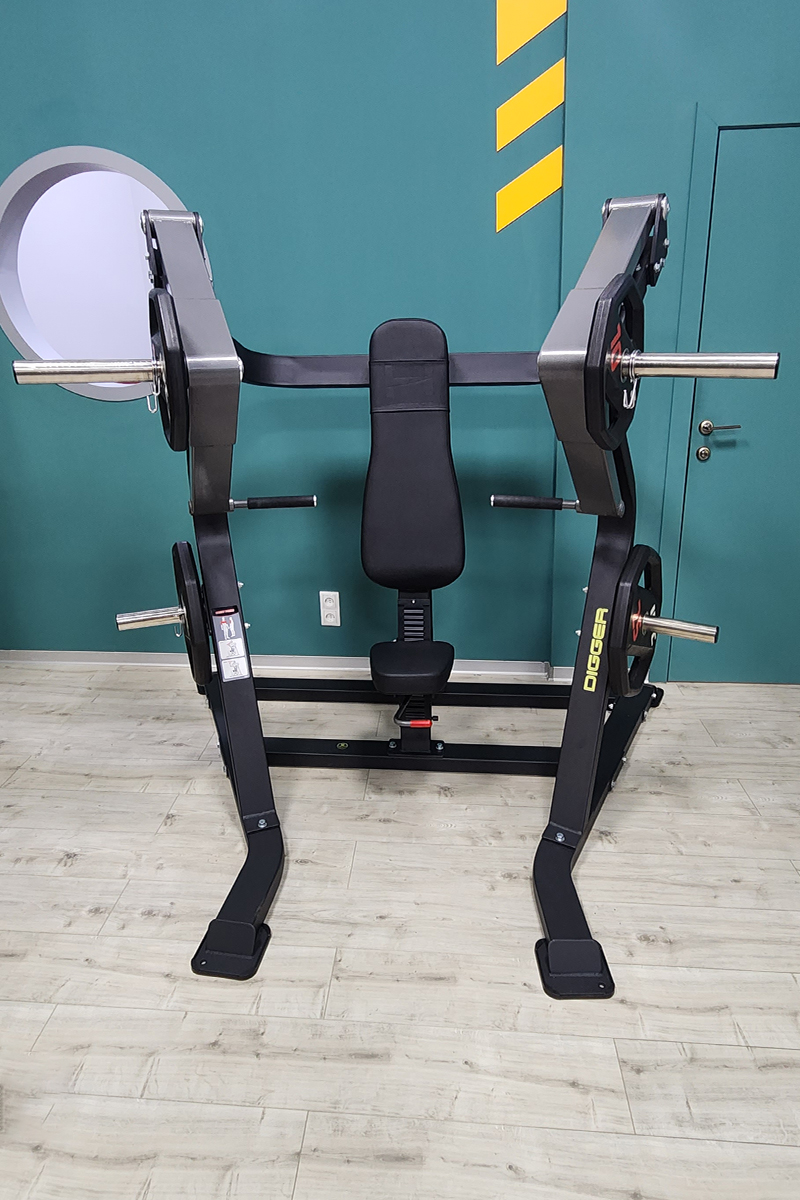 Hasttings Digger HD001-5 Жим от груди с независимыми рычагами | Premium Fitness