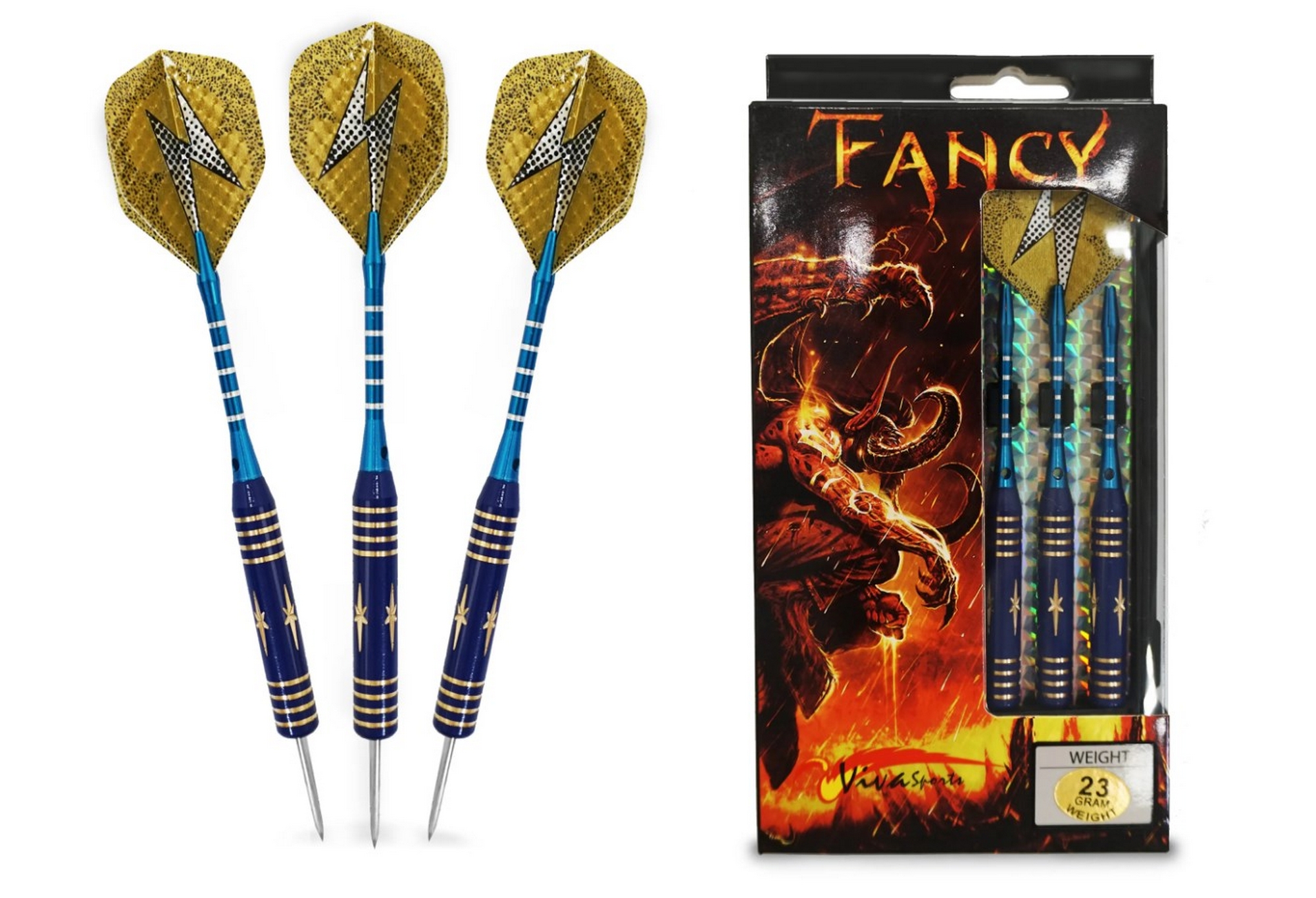 Комплект дротиков FANCY Латунь 23 GM Start Line SLP-D-B-FANCY-23