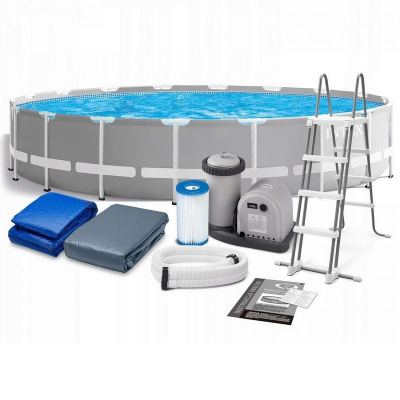 Каркасный бассейн круглый 549х122cм Intex Prism Frametm 26732