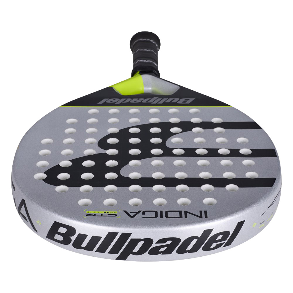 Ракетка для падела, начинающих, карбон Bullpadel Indiga Control 26 494417 серо-черный