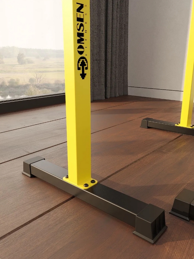 Брусья напольные хайлетсы Domsen Fitness Ds48 YELLOW
