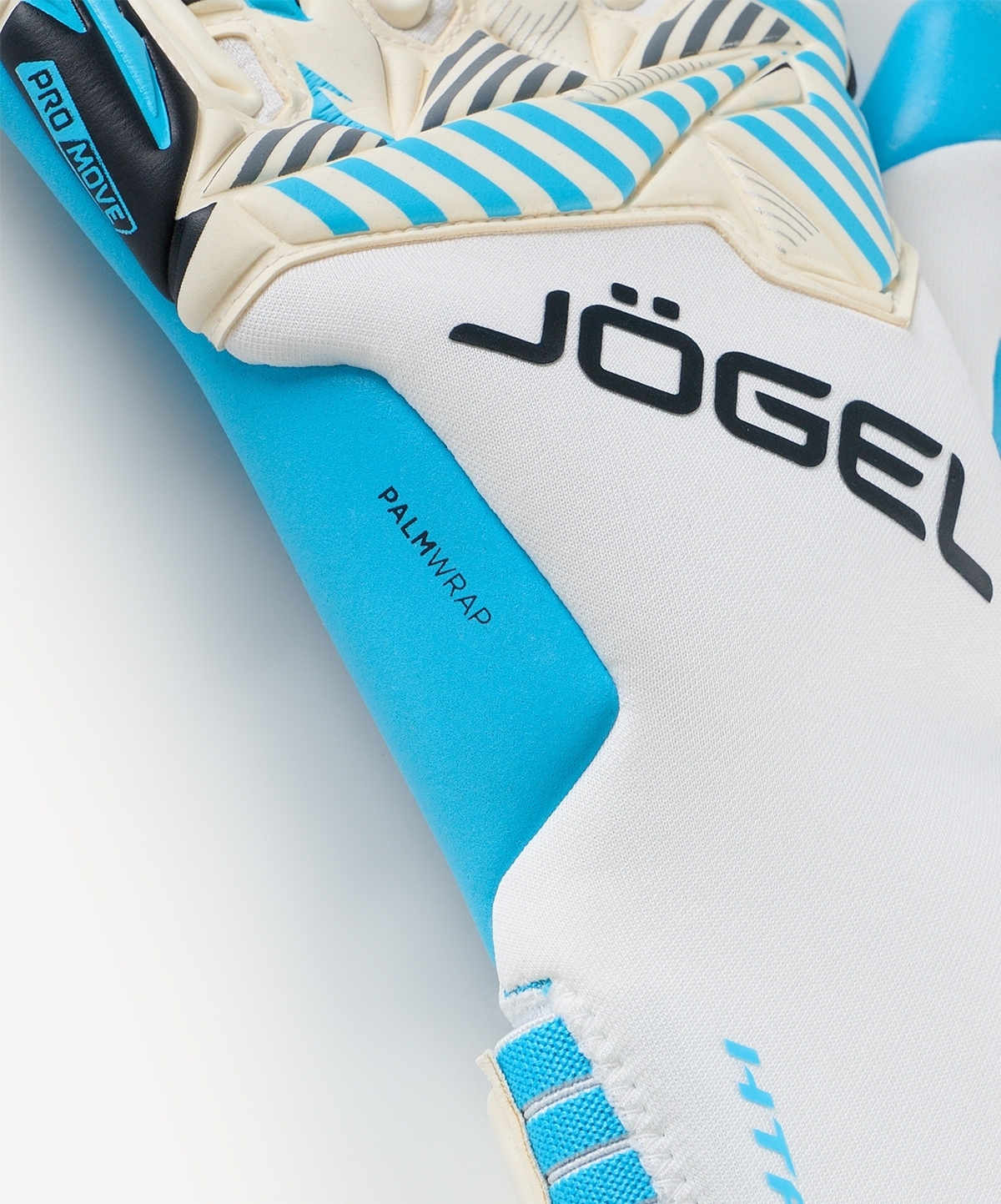 Перчатки вратарские Jogel Magnum UL4 Aqua Negative, белый