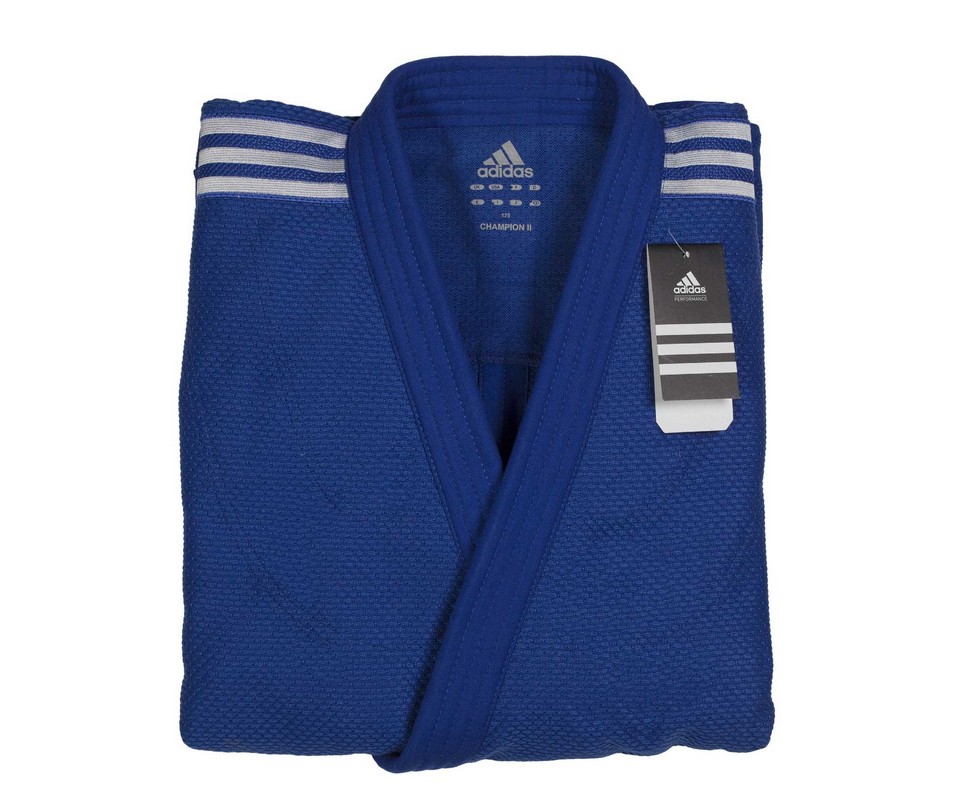 Кимоно для дзюдо Adidas Champion 2 IJF синее