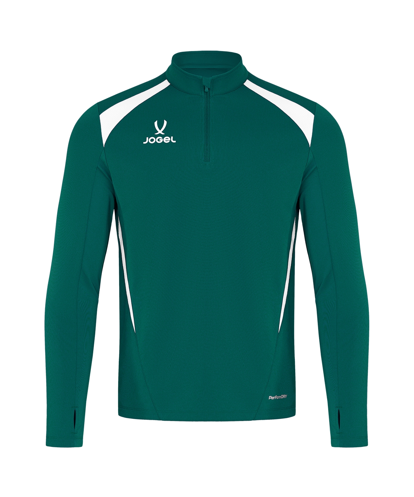 Джемпер тренировочный Jogel DIVISION PerFormDRY Training 1/4 Zip Top, темно-зеленый
