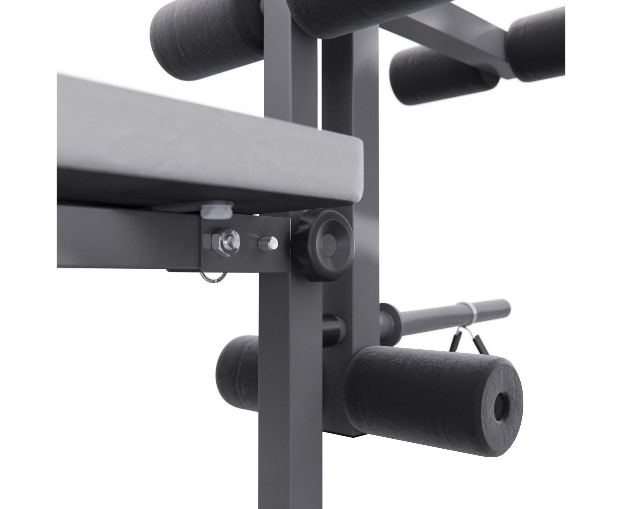 Скамья со стойками под штангу DFC D701 | Premium Fitness