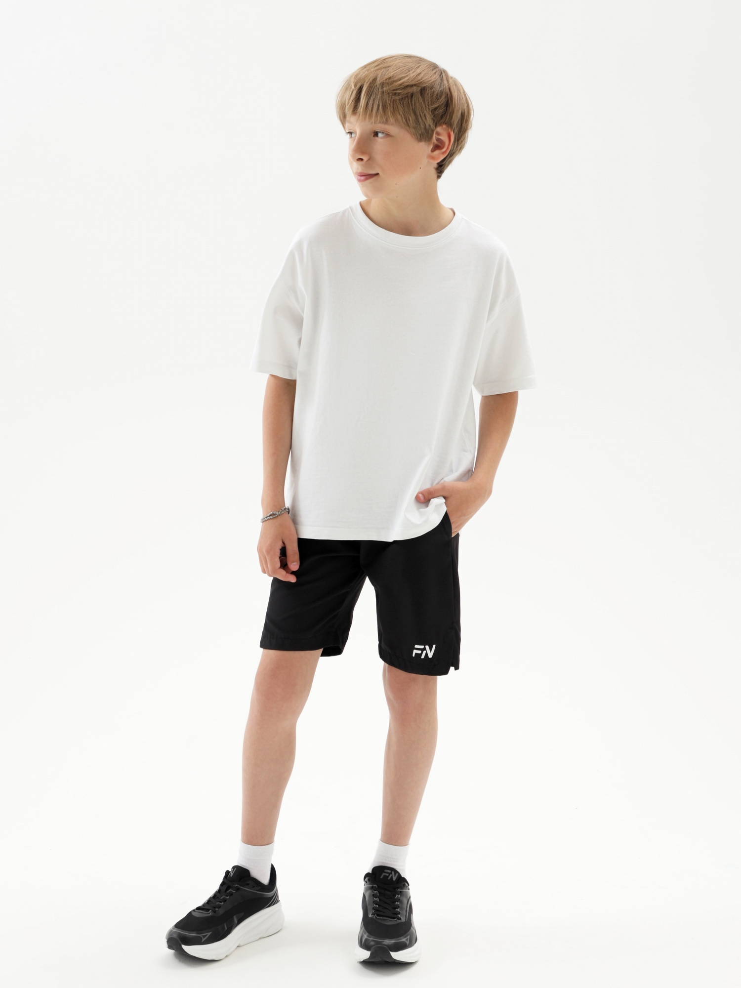 Детские шорты FN Universal Kid KFN4151001-000 Black