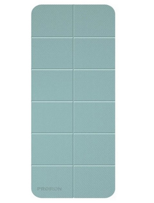 Коврик складной для йоги и фитнеса 183x61x0,6см TPE PROIRON КС0603 бирюзовый