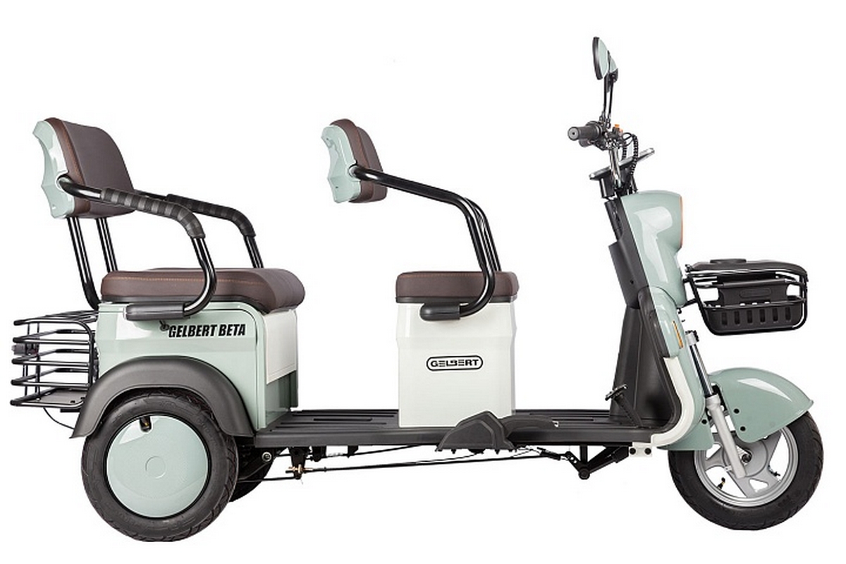 Электротрицикл 48V/60V 800Вт RuTrike Gelbert Beta 0000256