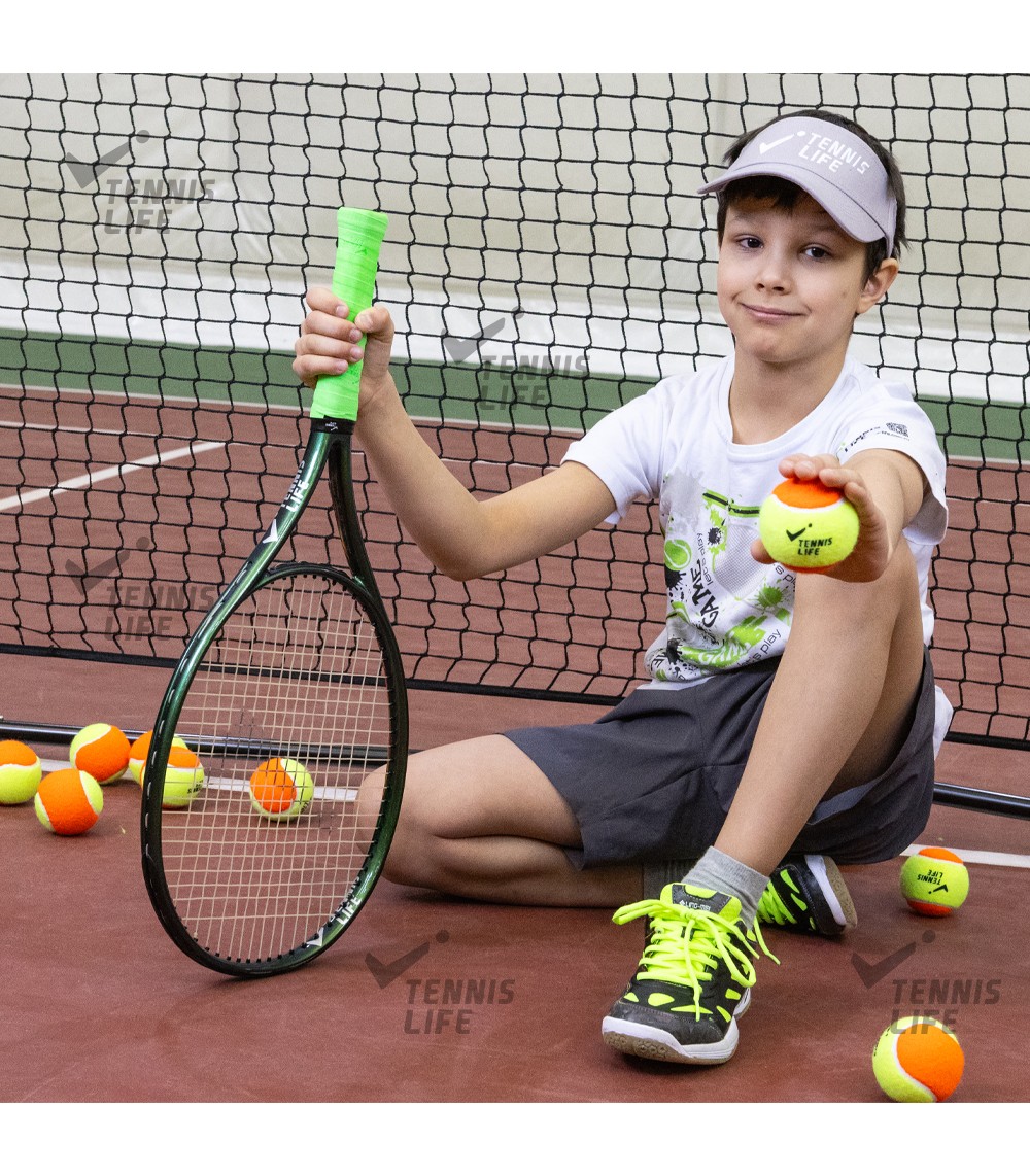 Детские мячи для тенниса 48 шт Tennis Life TL-ORANGE оранжево-желтый