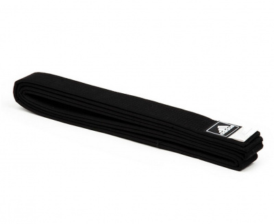 Пояс для тхэквондо Adidas Regular Black Belt 320см adiTBB01 черный