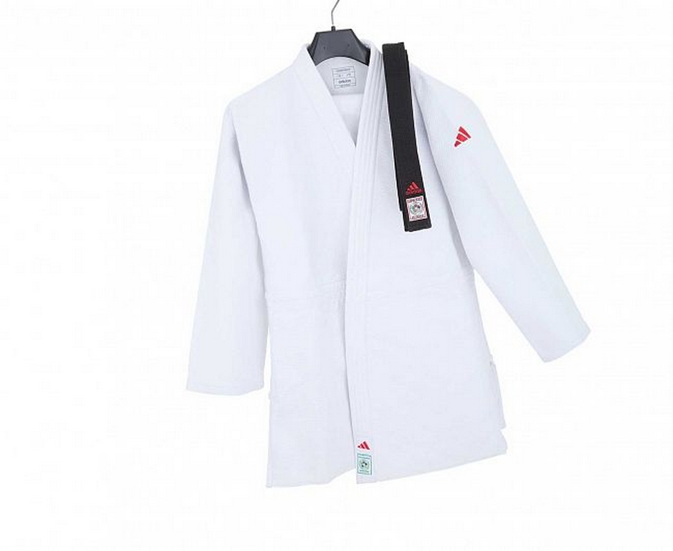 Кимоно для дзюдо Adidas Champion III IJF Green Label J-IJF3-2 белый