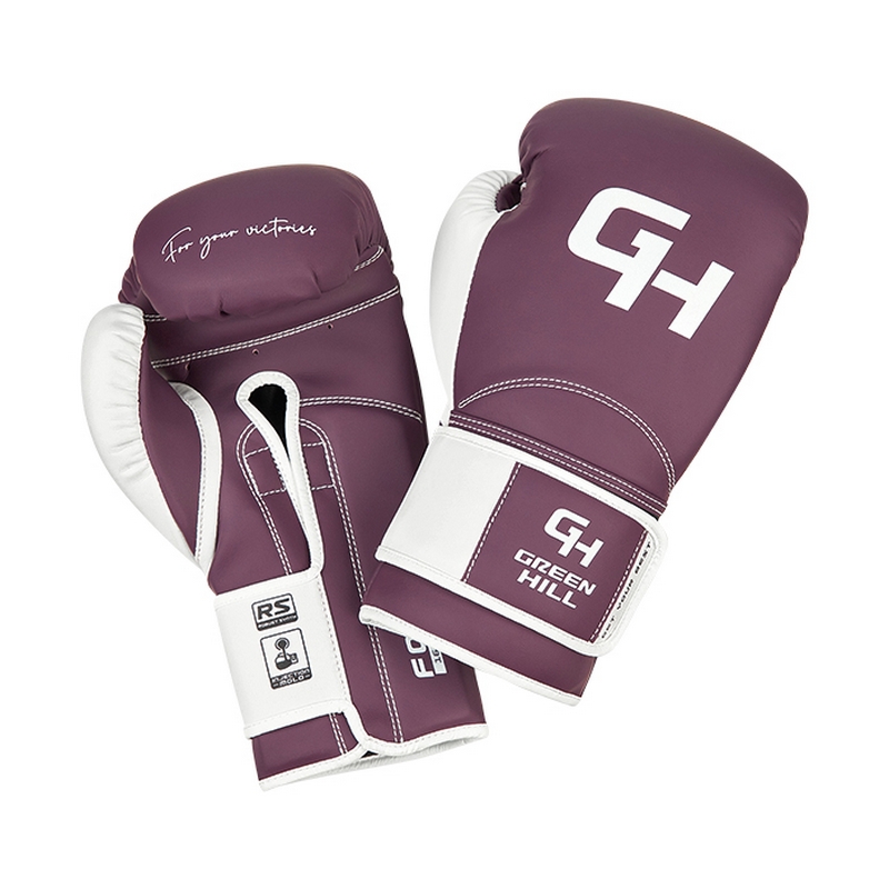 Боксерские перчатки Green Hill Force SPARRING CNBGKS-550 Фиолетово-белый
