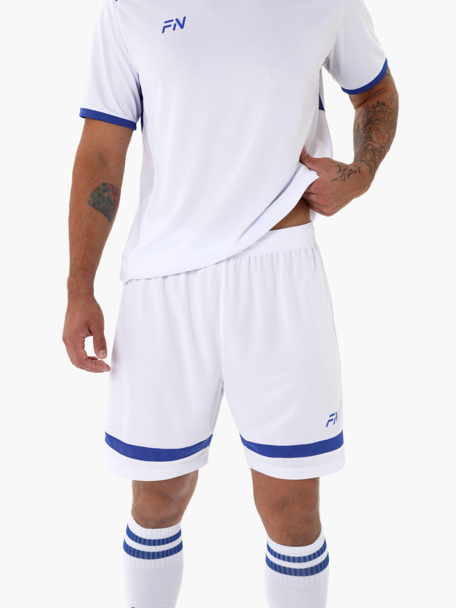 Футбольная форма FN Spirit FN4261018-104 White\Blue