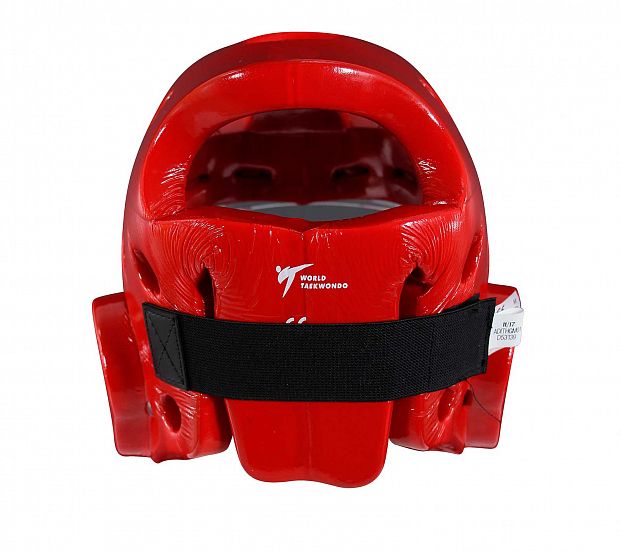 Шлем для тхэквондо с маской Adidas Head Guard Face Mask WT adiTHGM01 красный