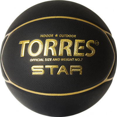 Мяч баскетбольный Torres Star B32317 р.7