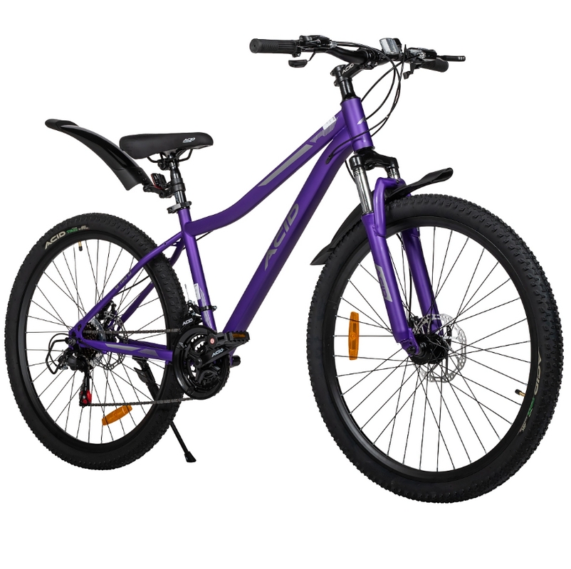 Велосипед 27,5" Acid Q 750 D 2026 056298 Purple Flat\Gray