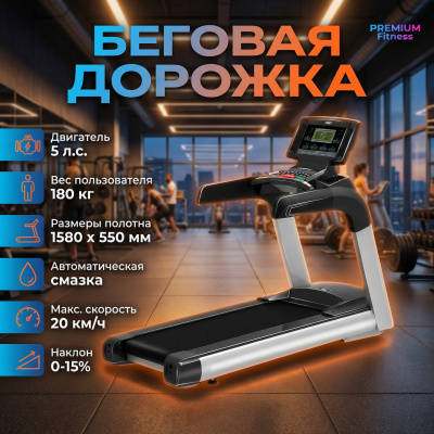 Профессиональная беговая дорожка Fitex Premier 4A PRO P-4A