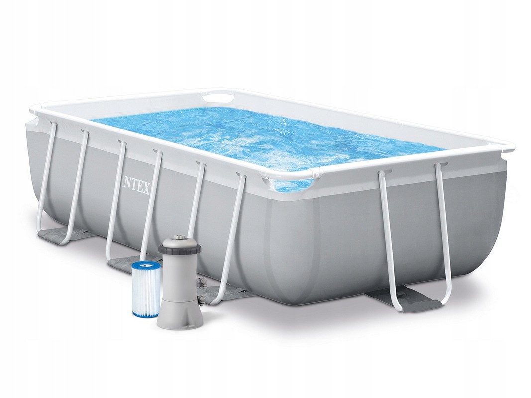 Каркасный бассейн прямоугольный 300х175x80cм Intex Prism Frametm Rectangular 26784