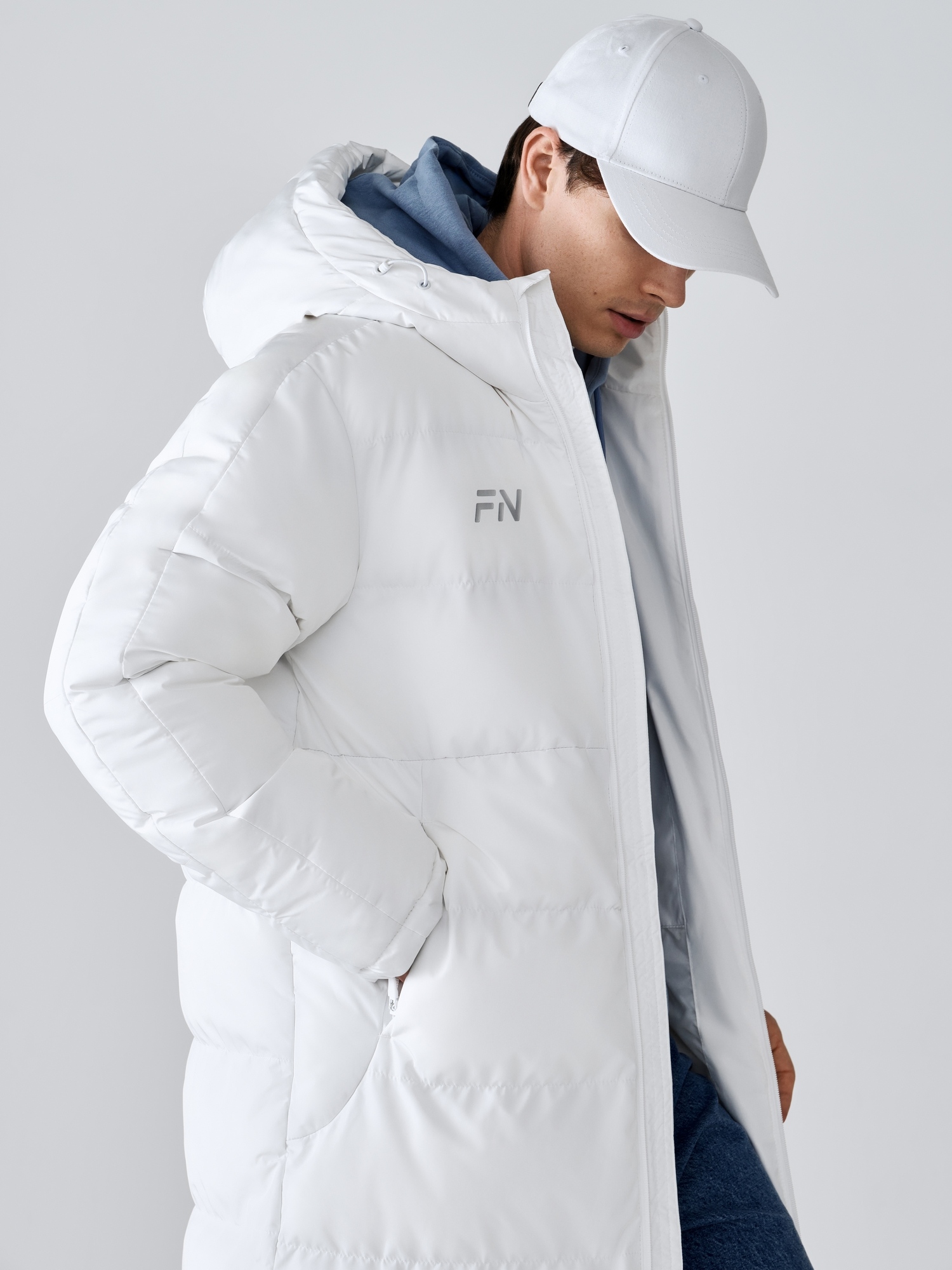 Пуховик FN Snowfall Long FN4201001-100 White