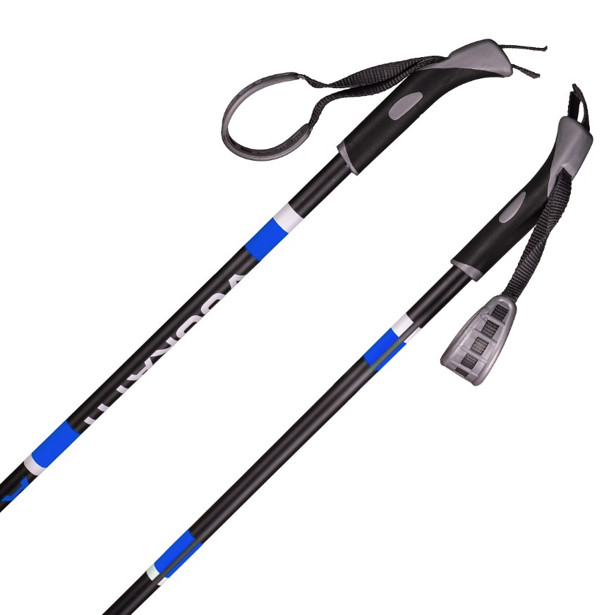 Палки 100% стекловолокно Vuokatti Black\Blue