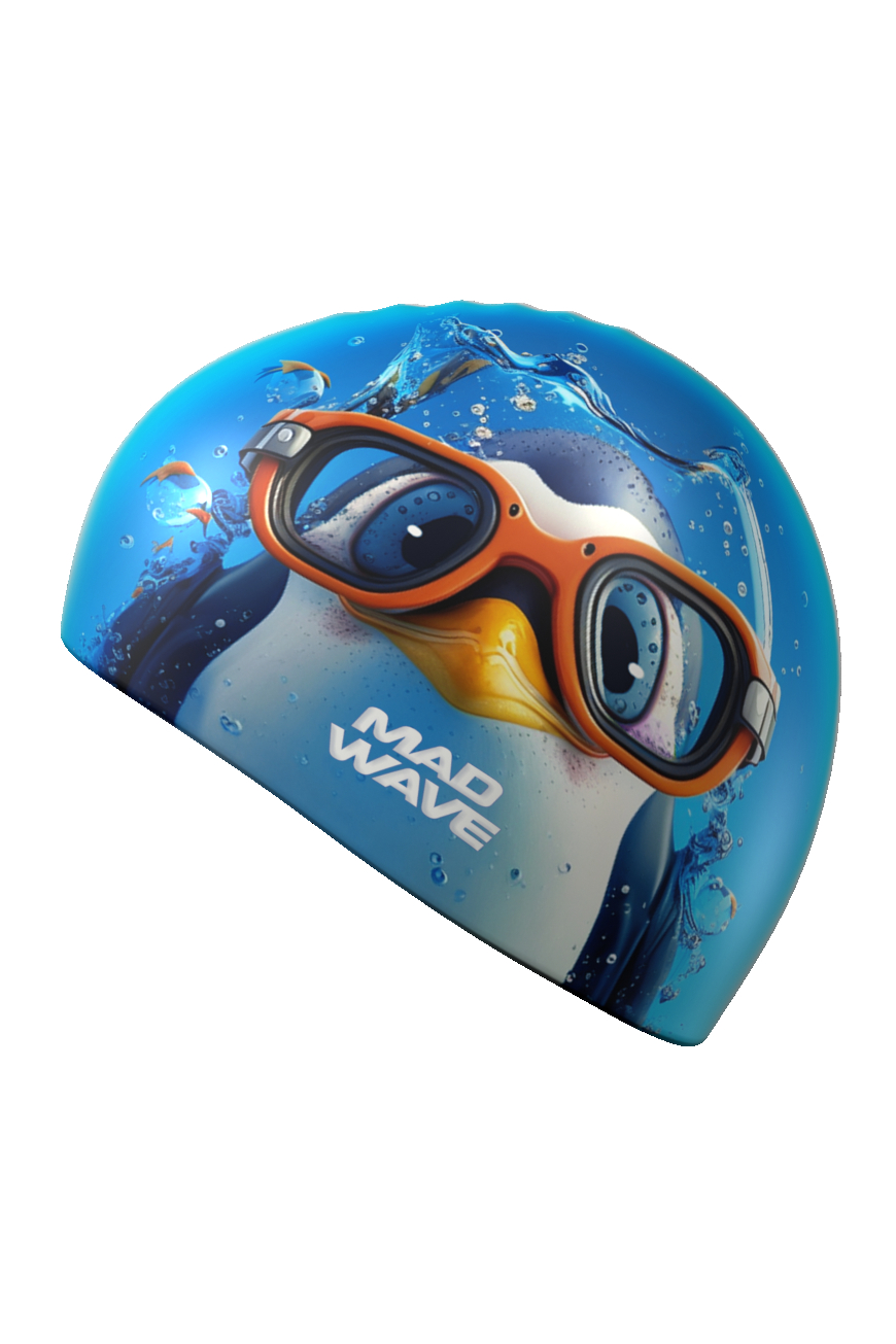 Силиконовая шапочка Mad Wave Penguin HQ M0555 38 0 00W