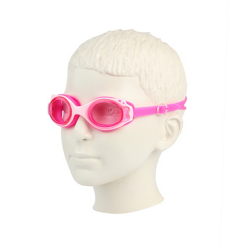 Очки плавательные детские Larsen DS-GG209 soft pink\pink