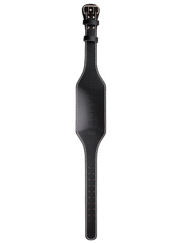 Пояс для тяжелой атлетики (широкий) черный иск. кожа ПУ Harper Gym Pro Series NT50431 черный