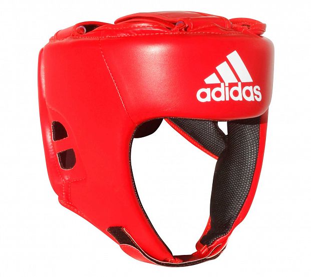 Шлем боксерский Adidas Hybrid 50 Head Guard adiH50HG красный