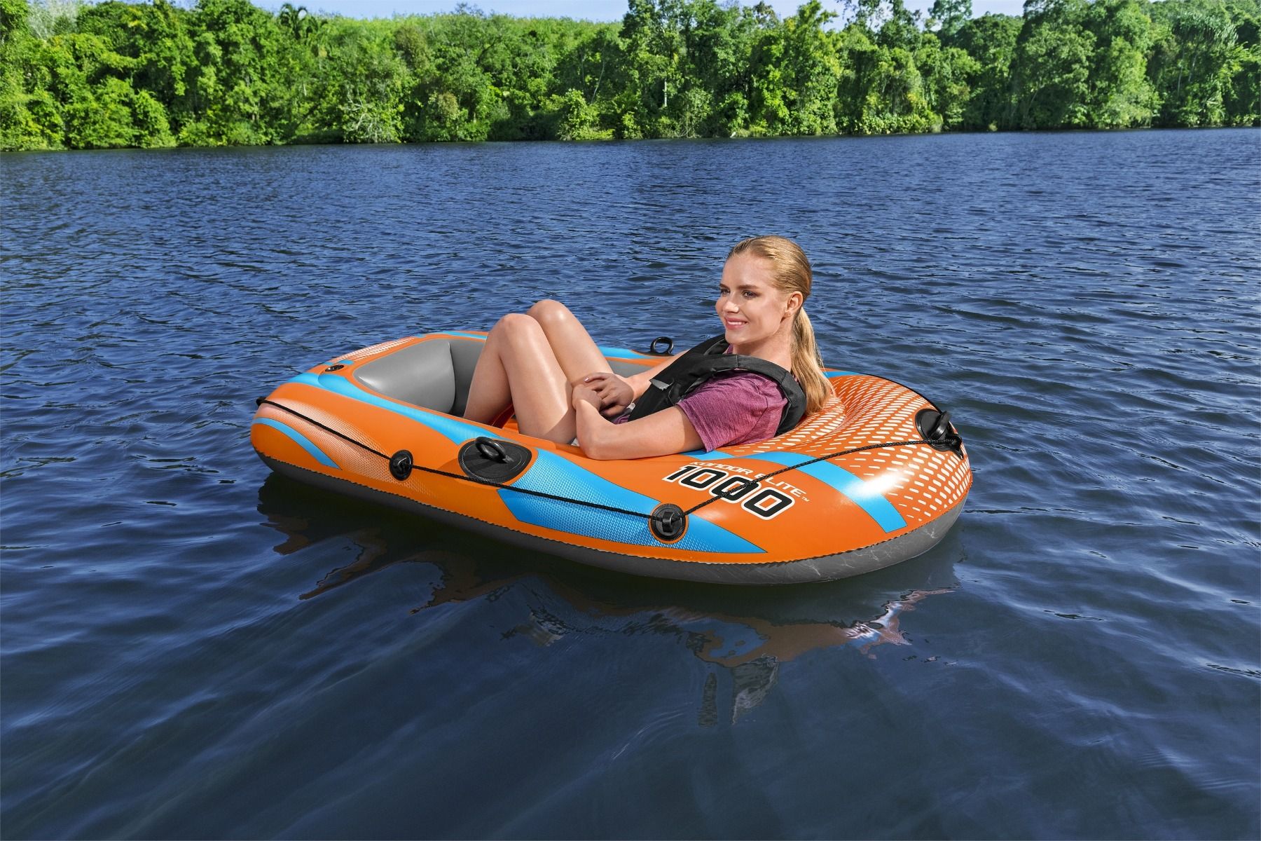 Надувная лодка 162х96см до 80кг Kondor Elite 1000 Bestway 61135