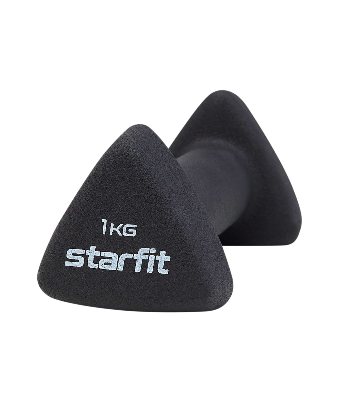 Гантель неопреновая 1 кг Star Fit DB-205 черный