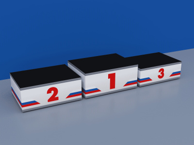 Пьедестал (ЭКО) Матрешка 812х612мм (прямоугольный) 2-3 чел.