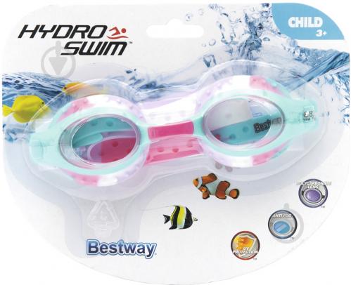 Очки для плавания Bestway Summer Swirl от 3 лет, 2 цвета 21099