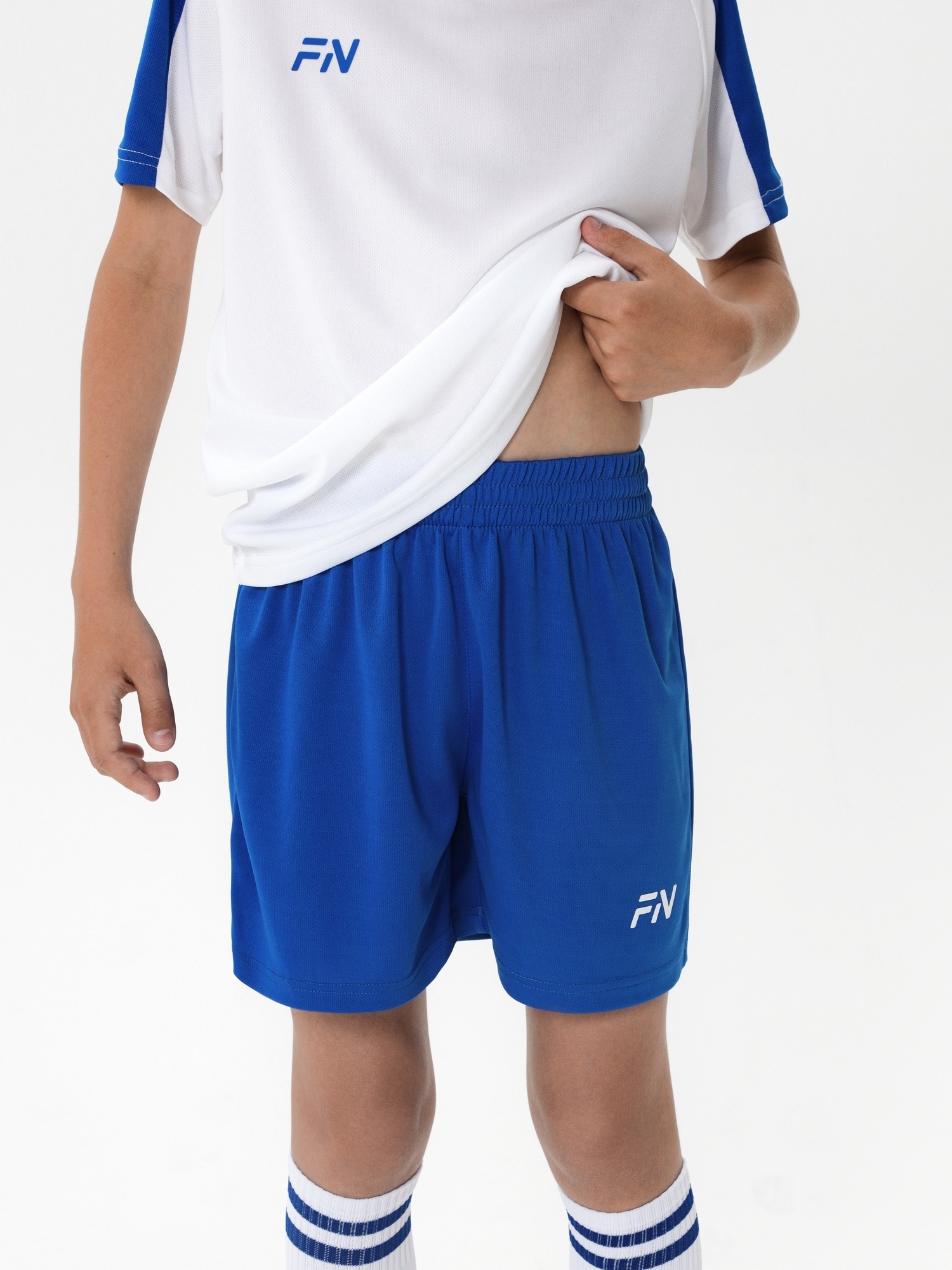 Детская футбольная форма FN Phantom Kid KFN4261022-409 White\Blue