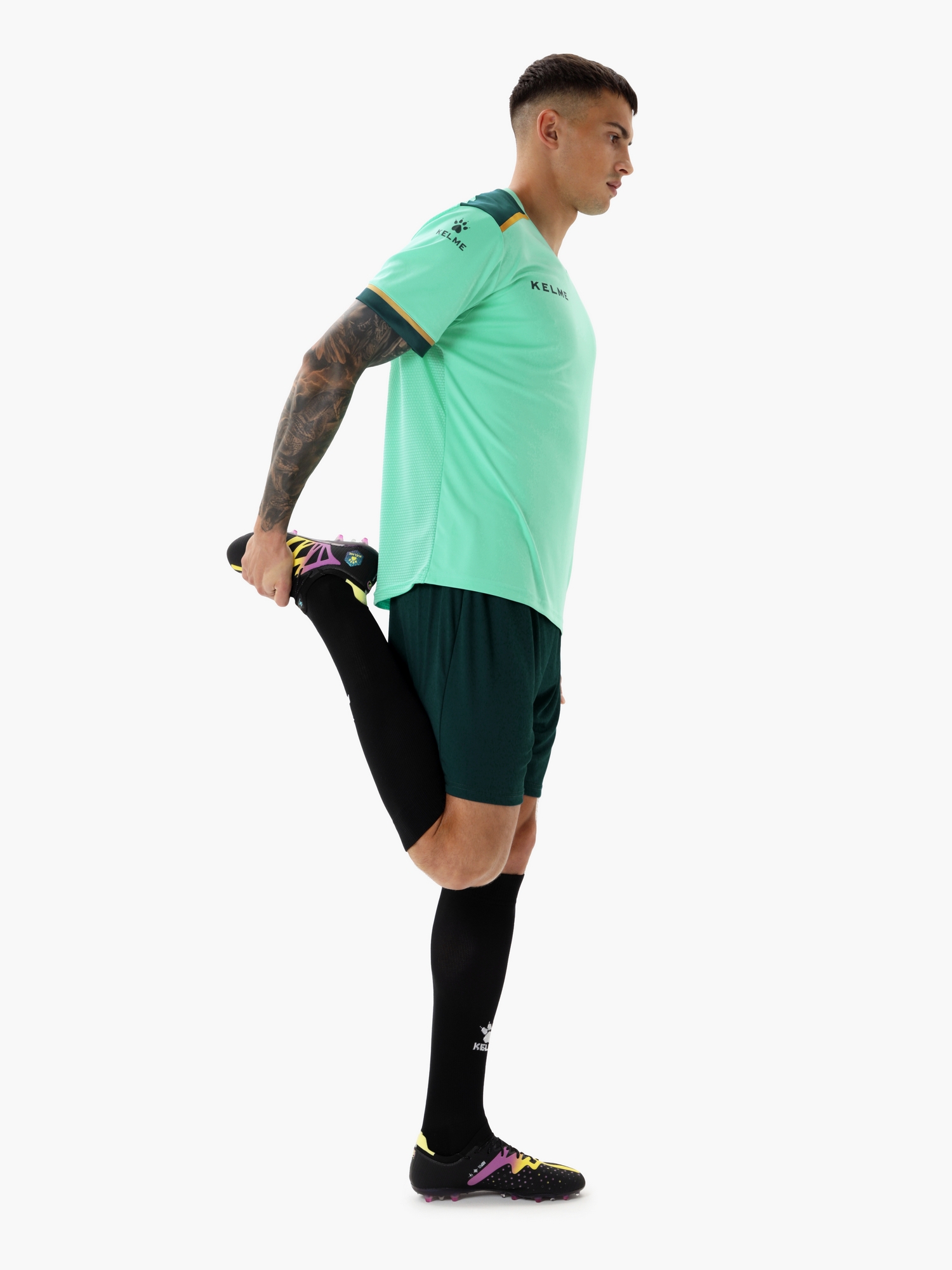 Футбольная форма Kelme Football Suit 8351ZB1158-328 Tea\Blue-green