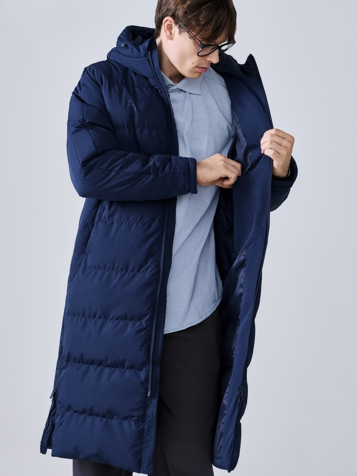 Пуховик FN Snowfall Long FN4201001-424 Dark Blue